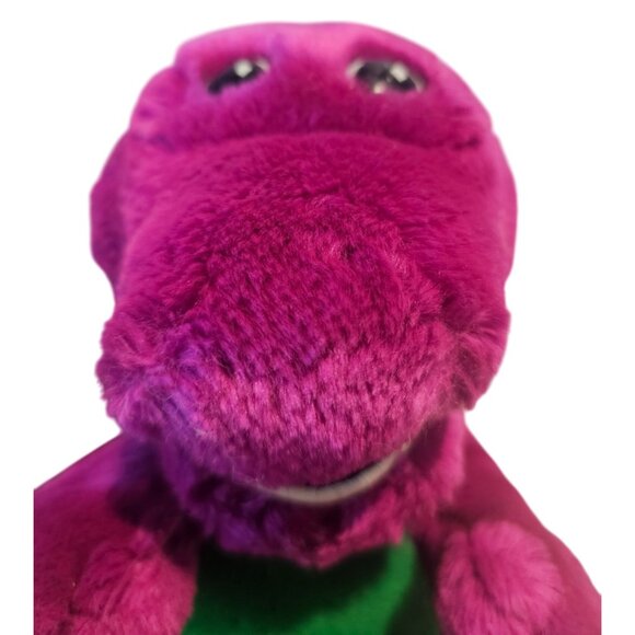 Barney Dinosaur Plush 1992 Lyons Group Purple Stuffed Animal Toy 13" Vintage - Picture 9 of 11